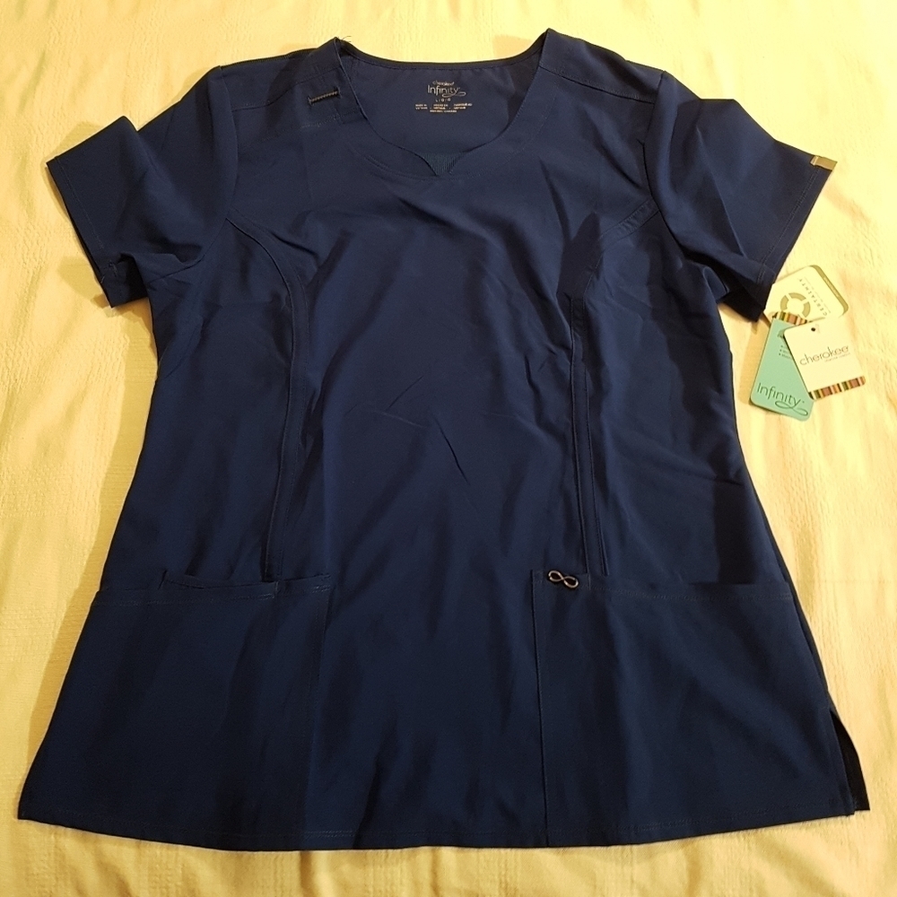 Cherokee Infinity women's large scrub top NWT